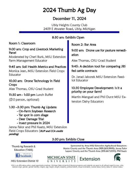 2024 Thumb Ag Day